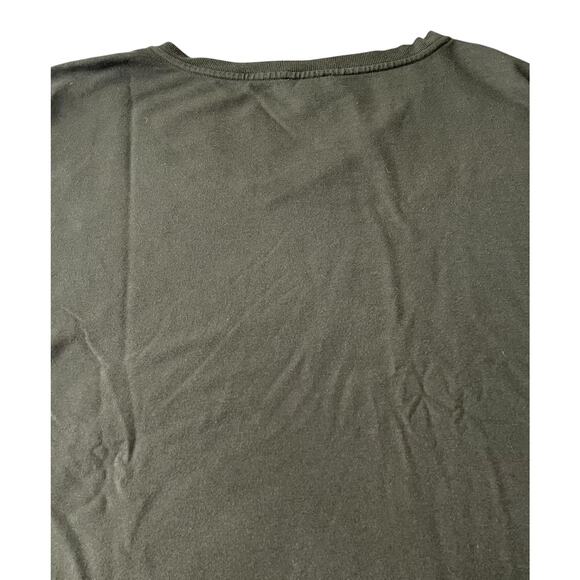 DAILY RITUAL LONG SLEEVE PULL-OVER V-NECK SWEATSHIRT, MENS, XL.ARMY GREEN - Picture 6 of 12